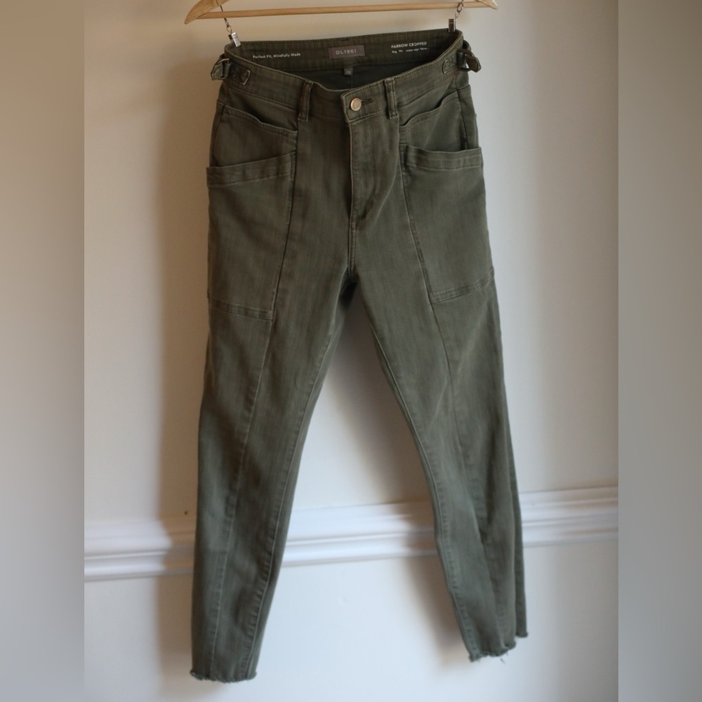 DL1961‎ Farrow Cropped High Rise Instasculpt Skinny Jeans Women's Size | Size 29